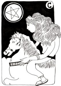 ClaireWijbick-Tarot-CavalierDanier